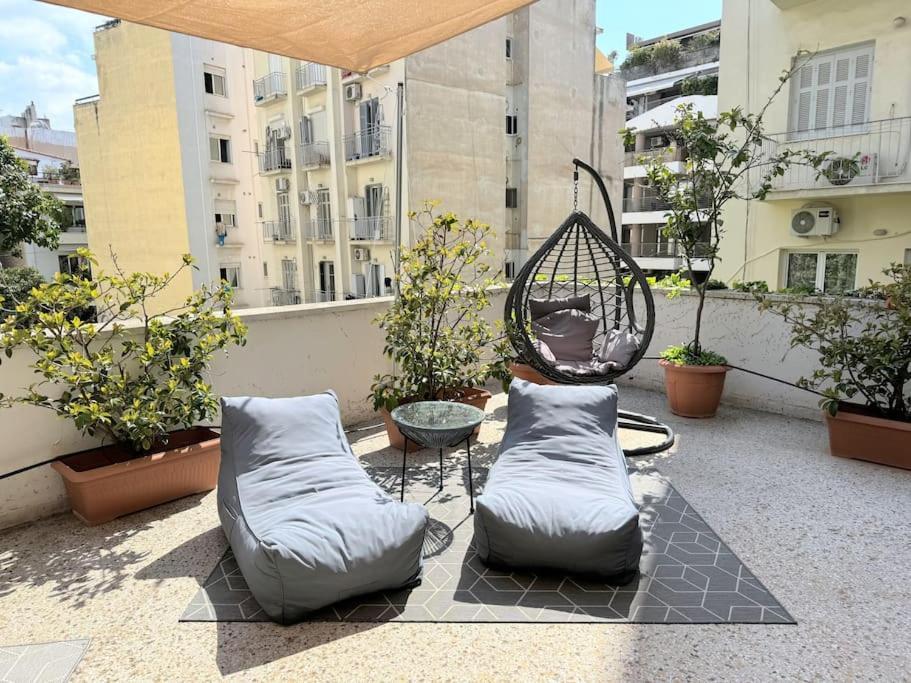 Amazing 3Bdr Apt With Unique Roof Garden In Plaka Atény Exteriér fotografie